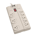 Tripp Lite TLP808 surge protector Gray 8 AC outlet(s) 120 V 95.7" (2.43 m)