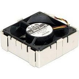 Supermicro Fan w/ Housing Computer case 8 cm Beige. Black