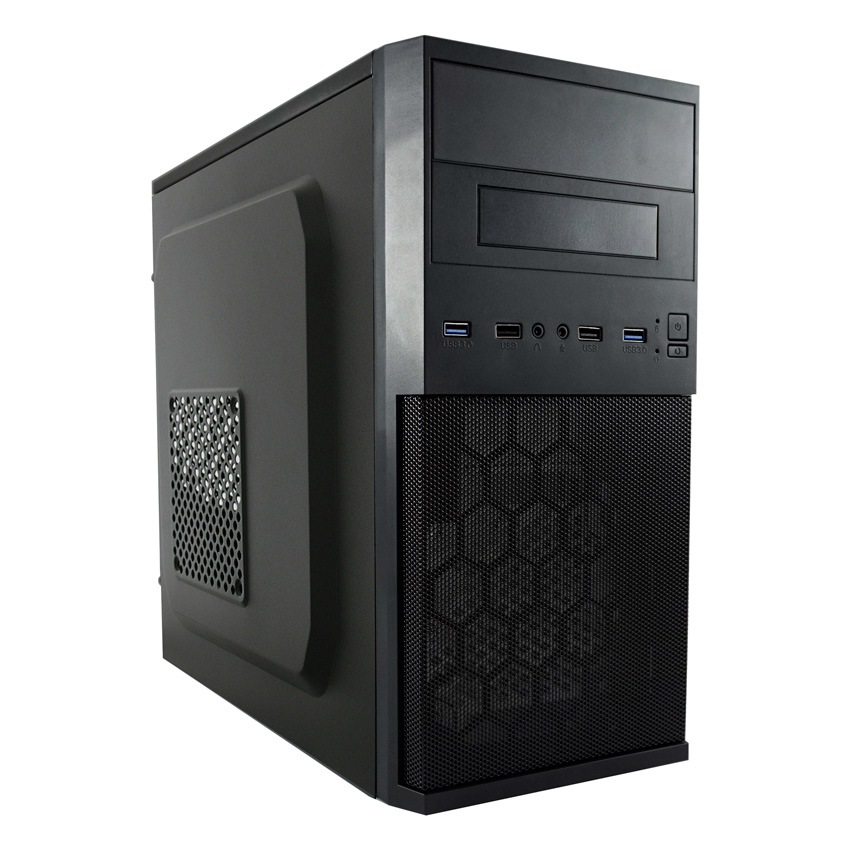 Image of LC-Power LC-2004MB-V2-ON computer case Micro Tower Black, Silver