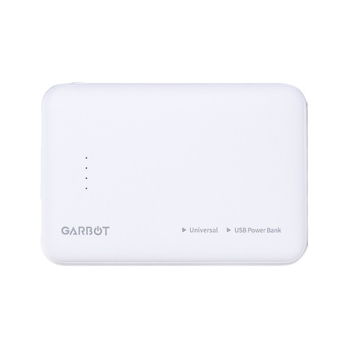 Garbot C-05-10203 power bank Lithium Polymer (LiPo) 5000 mAh White