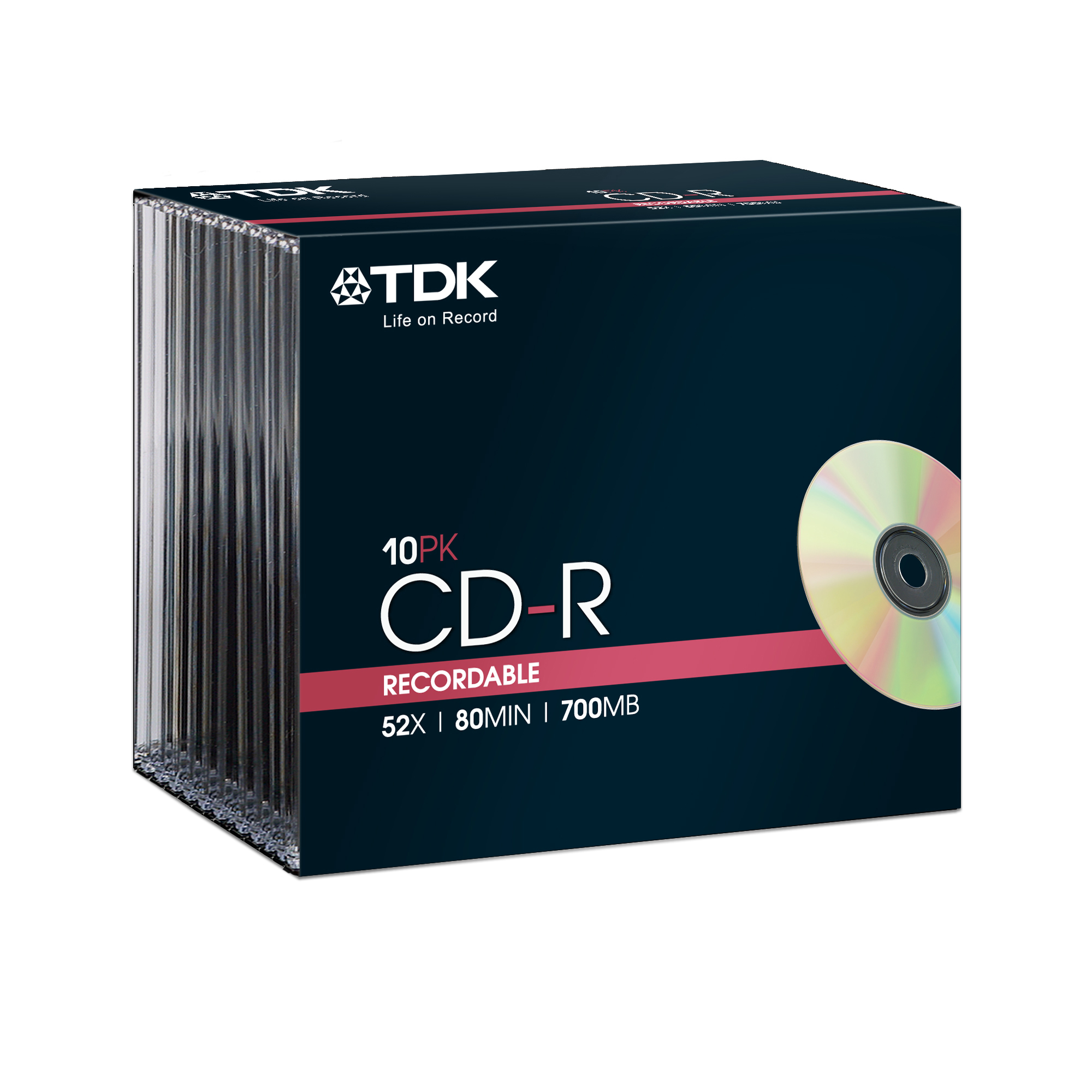 TDK 10 x CD-R 700MB 10 pc(s)