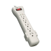 Tripp Lite SUPER7 surge protector Light grey 7 AC outlet(s) 110 - 125 V 83.9" (2.13 m)