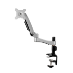 Aavara AC210C AAVARA SINGLE Free Style Curved Gaming Monitor Arm with 3 Pivot, Clamp, up to 34 .