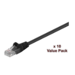 Microconnect V-UTP502SVP networking cable Black 2 m Cat5e U/UTP (UTP) Round