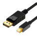 JLC Mini DisplayPort to DisplayPort Cable 1.8M - Black