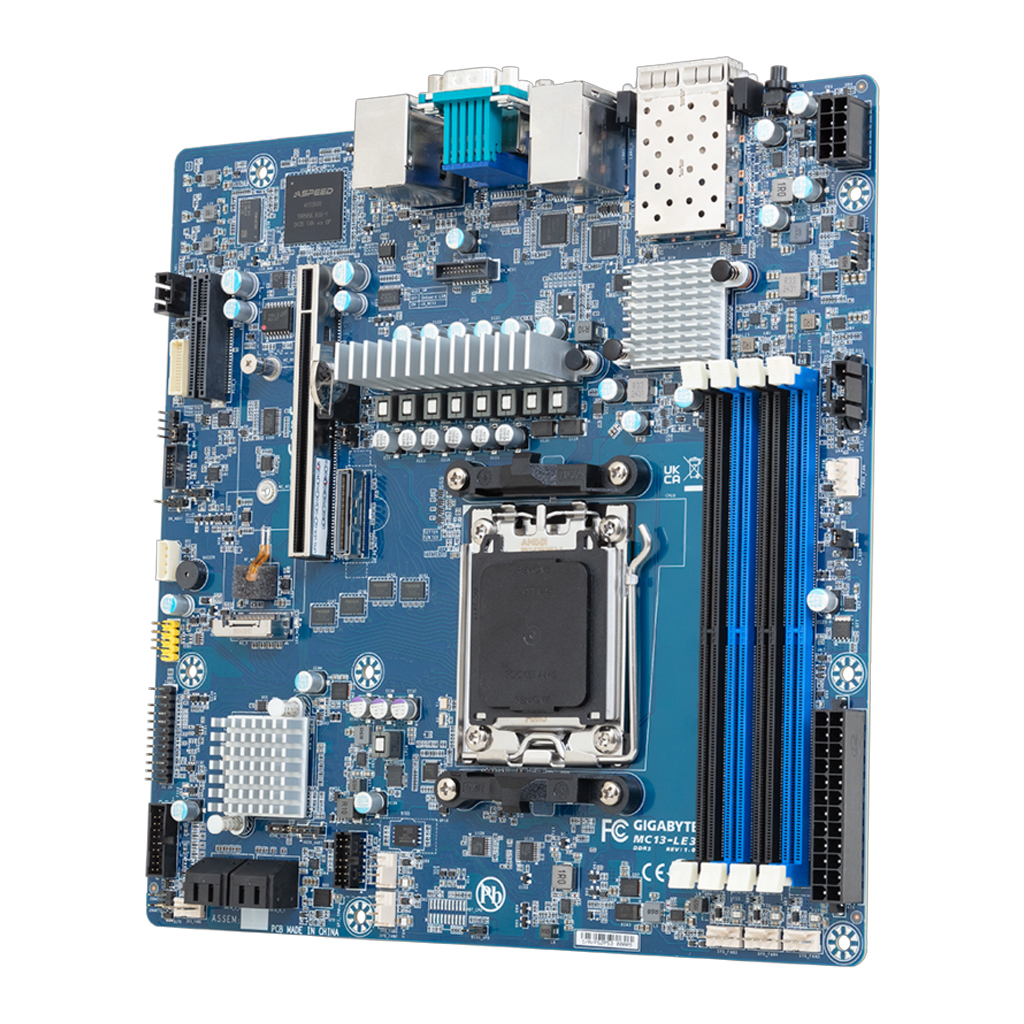 MC13-LE3 GIGABYTE TECH Mainboard MC13-LE3 micro-ATX Sockel AM5 Bulk - Motherboard - AMD Sockel AM5 (Ryzen Zen4)