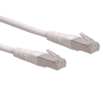 ROLINE S/FTP (PiMF) Patch Cord, Cat.6, white 15 m