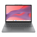 Lenovo Chrome 14M8911 MediaTek Kompanio 540 Chromebook 35,6 cm (14") WUXGA 4 GB LPDDR5x-SDRAM 64 GB UFS Wi-Fi 6E (802.11ax) ChromeOS Belgisch Grijs