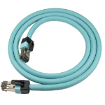 Cablenet 3m Ultimate 40G Cat8 5G Aqua S/FTP LSOH 24AWG Snagless Patch Lead