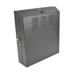 Tripp Lite SRWF4U SmartRack 4U Low-Profile Vertical-Mount Switch-Depth Wall-Mount Rack Enclosure Cabinet