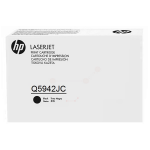 HP Q5942JC/42A Toner cartridge black Contract, 28K pages ISO/IEC 19752 for HP LaserJet 4240/4250