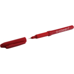 Q-CONNECT Q-CONNECT FINELNR PEN 0.4MM RED PK10