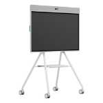 Logitech Rally Board 65 Cart Grey, White Flat panel Multimedia cart
