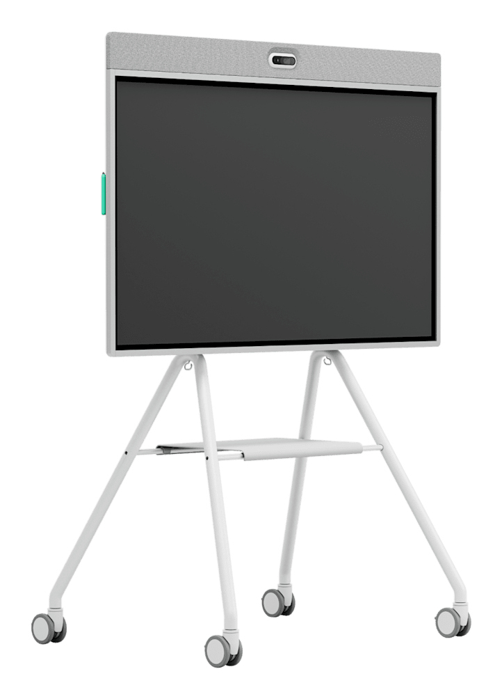 Logitech Rally Board 65 Cart Grey, White Flat panel Multimedia cart
