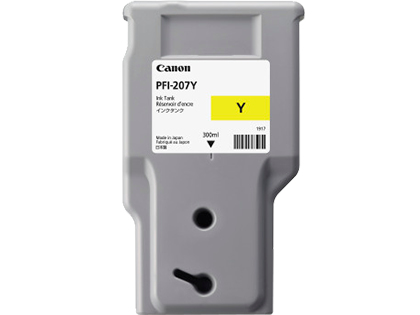 Image of Canon 8792B001/PFI-207Y Ink cartridge yellow 300ml for Canon IPF 680