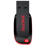 SanDisk Cruzer Blade USB flash drive 16 GB USB Type-A 2.0 Black, Red