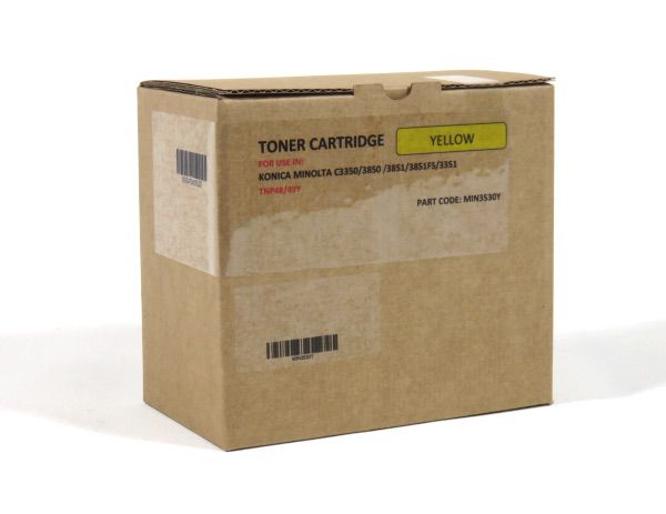 Image of DATA DIRECT Konica Minolta Toner Yellow TNP48/49C A5X0250 A95W25...