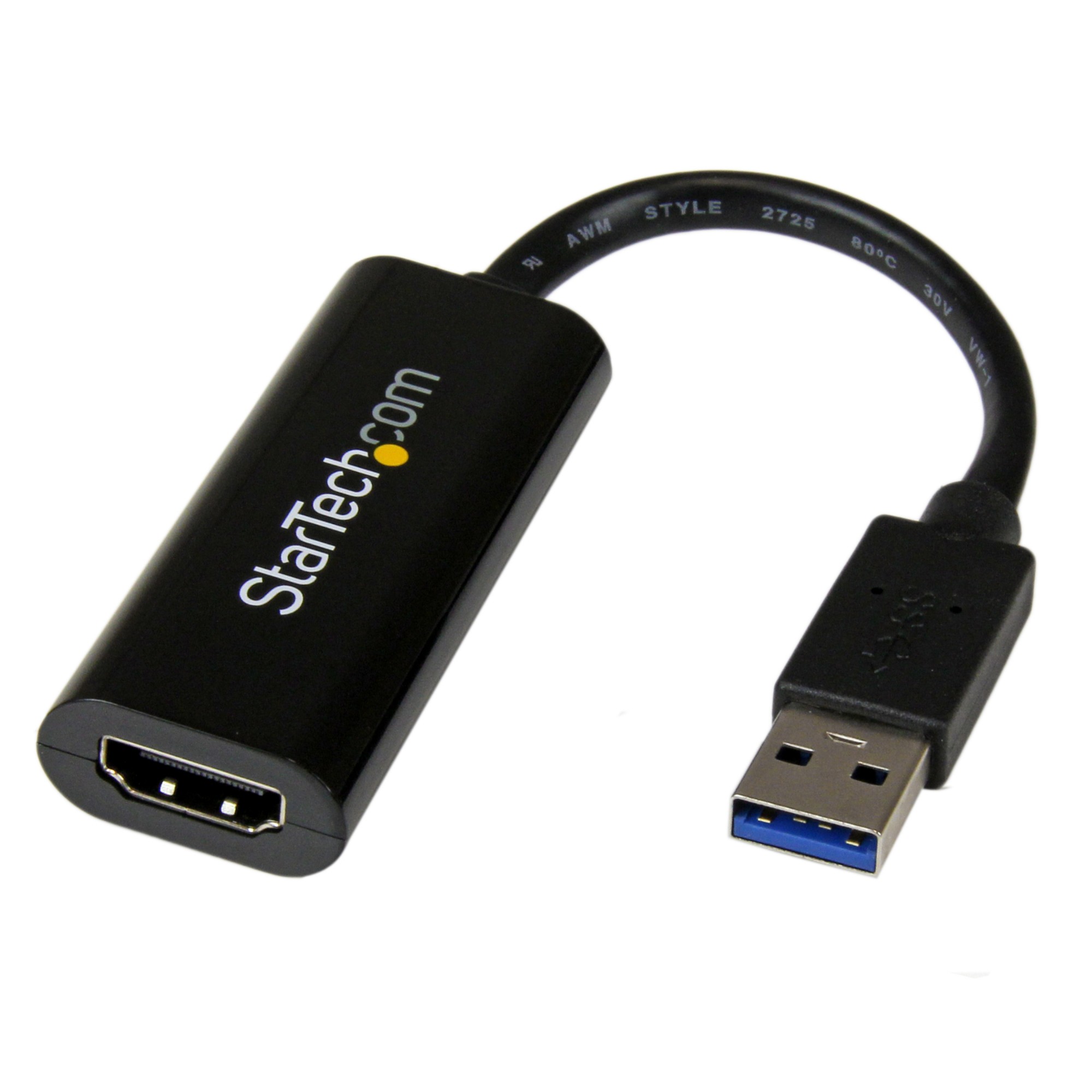 StarTech.com USB 3.0 to HDMI Adapter - Slim Design â€“ 1920x1200