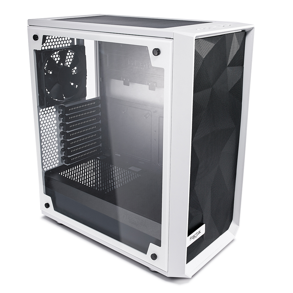 Image of Fractal Design Meshify C - TG Midi Tower Transparent, White