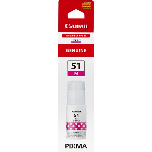 Canon 4547C001/GI-51M Ink bottle magenta, 7.7K pages 70ml for Canon Pixma G 1520