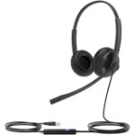 Yealink UH34 Headset Wired Head-band Office/Call center Black