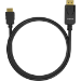 Vision TC 1MDPHDMI/BL video cable adapter 1 m DisplayPort HDMI Type A (Standard) Black