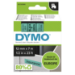 Dymo 45019/S0720590 DirectLabel-etikettes black on green 12mm x 7m for Dymo D1 6-12mm/19mm/24mm/9-12mm/9-19mm