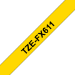 Brother TZE-FX611 etikett-tejp Svart på gul