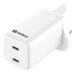 Sandberg AC Charger Dual USB-C PD65W UK