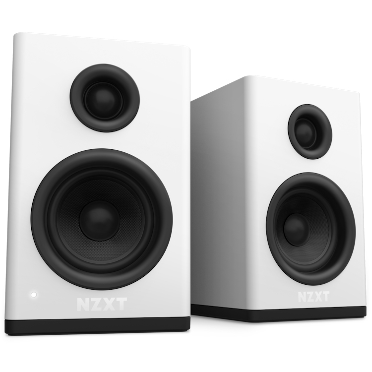 NZXT Relay Speakers loudspeaker 2-way White Wired 40 W