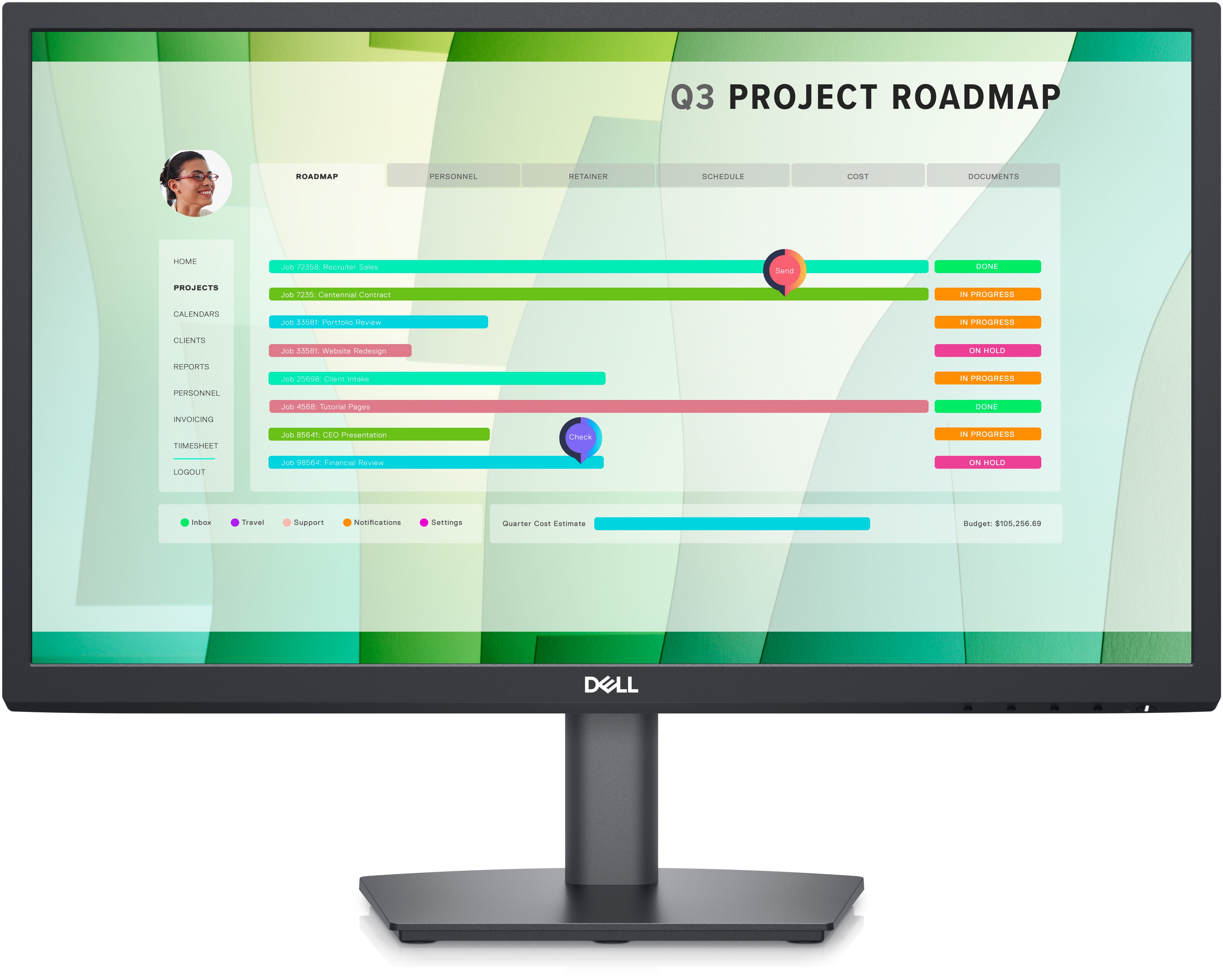 Image of DELL E Series 22 Inch Monitor - E2223HN