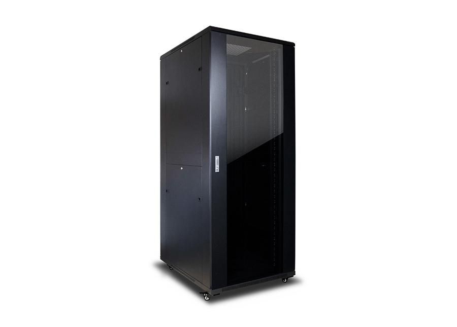 Inter-Tech 88887257 rack cabinet 42U Freestanding rack Black