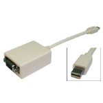 Cables Direct Mini Display Port - VGA m/f 0.15 m VGA (D-Sub) Mini DisplayPort Beige