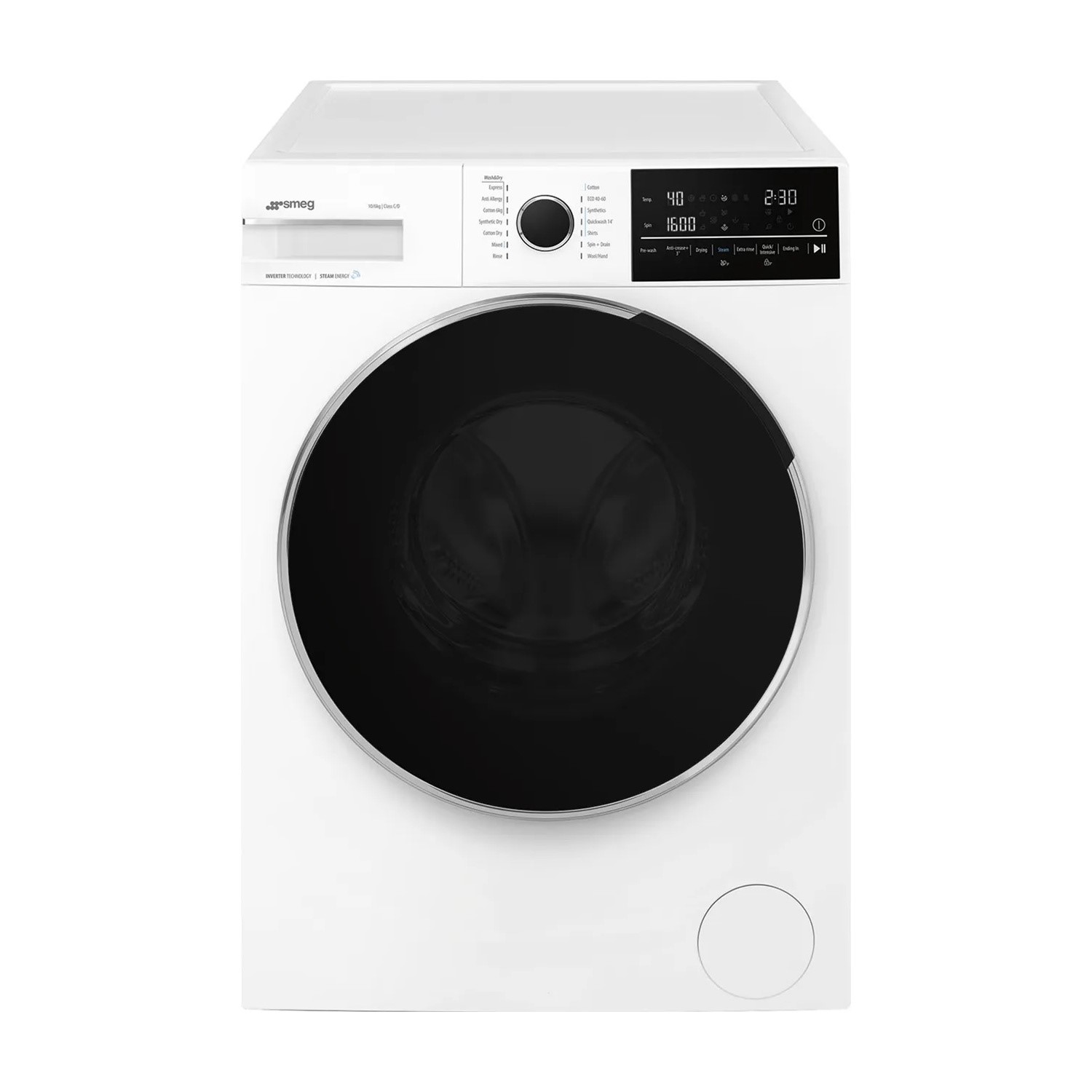 Photos - Other for Computer Smeg 10kg Wash 6kg Dry 1400rpm Washer Dryer - White WDN064SLDUK 