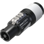 Neutrik NAC3FXXB-W-S wire connector powerCON Black, Grey