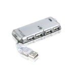 ATEN UH275Z-AT-E interface hub USB 2.0 480 Mbit/s Silver