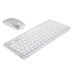 JLC X84 Wireless Keyboard and Mouse - White