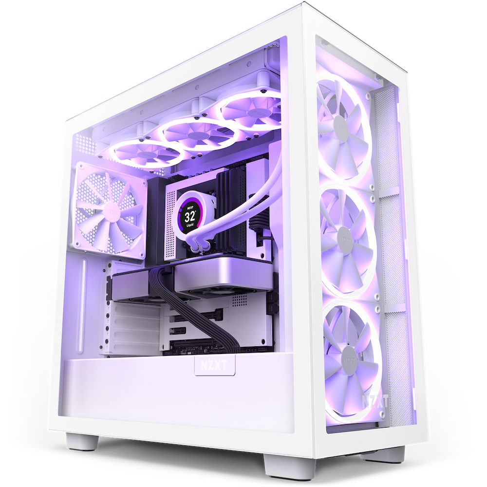 Image of NZXT CM-H71EW-02 computer case Midi Tower White