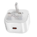 eSTUFF Home Charger USB-C PD 3A 20W, UK Plug - White