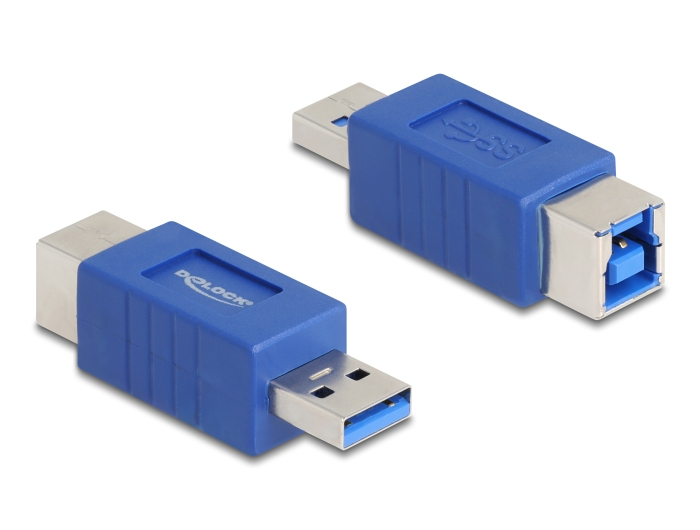 EU Product - Adapter 5Gbps USB Typ-A - Typ B Buchse gekreuzt thumbnail