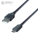 CONNEkT Gear 2m USB Charge and Sync Connector Cable A Male to Type C Male