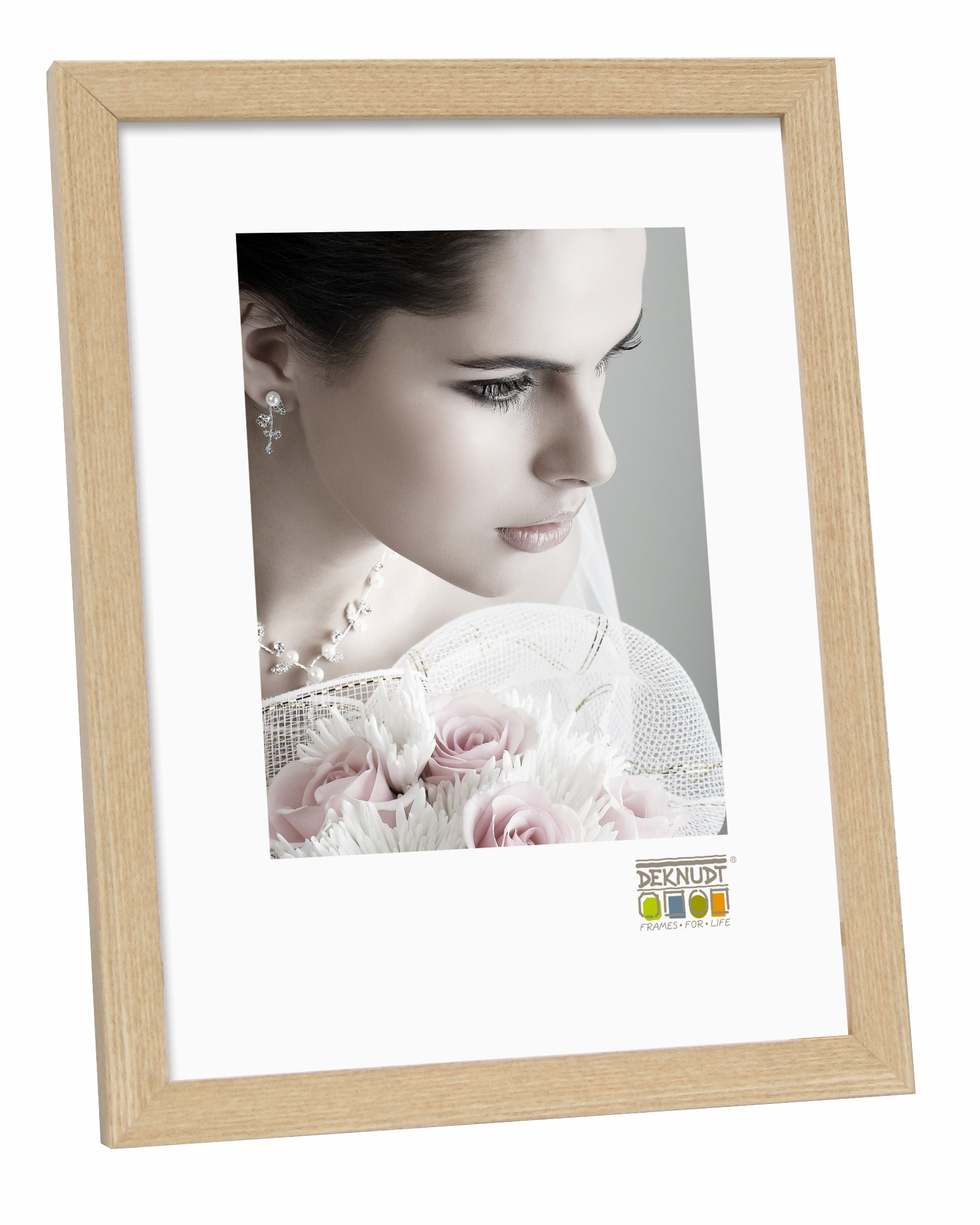 Image of Deknudt S44CH1 - Wood - Wood - Single picture frame - 13 x 18 cm -...