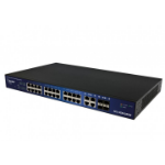 ALLNET ALL-SG8428PM network switch Managed L2 Gigabit Ethernet (10/100/1000) Power over Ethernet (PoE) 1U Black