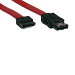 Tripp Lite P952-18I SATA cable 18" (0.457 m) eSATA Red