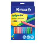 Pelikan Colorella Duo C407 felt pen Fine Multicolour 12 pc(s)