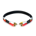 Monoprice 6026 coaxial cable 17.7" (0.45 m) RCA RG-59/U Black,Red,White,Yellow