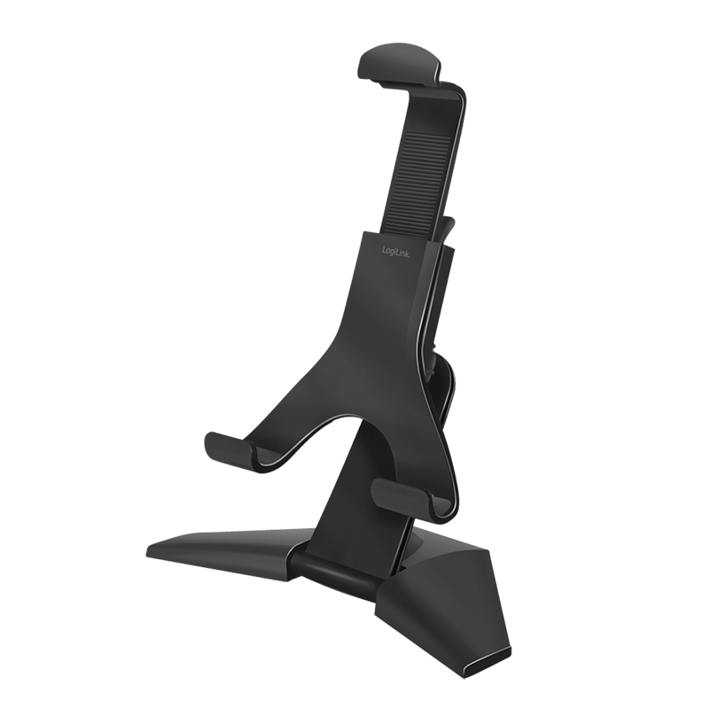 Logilink Black Tablet Stand. Foldable.