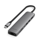 Satechi 7-in-1 USB-C Ethernet Space Grey