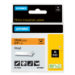 DYMO Rhino Étiquettes en vinyle industrielles | 19 mm x 5,5 m | autocollantes impression en noir sur fond orange | pour étiqueteuses Rhino et LabelManager
