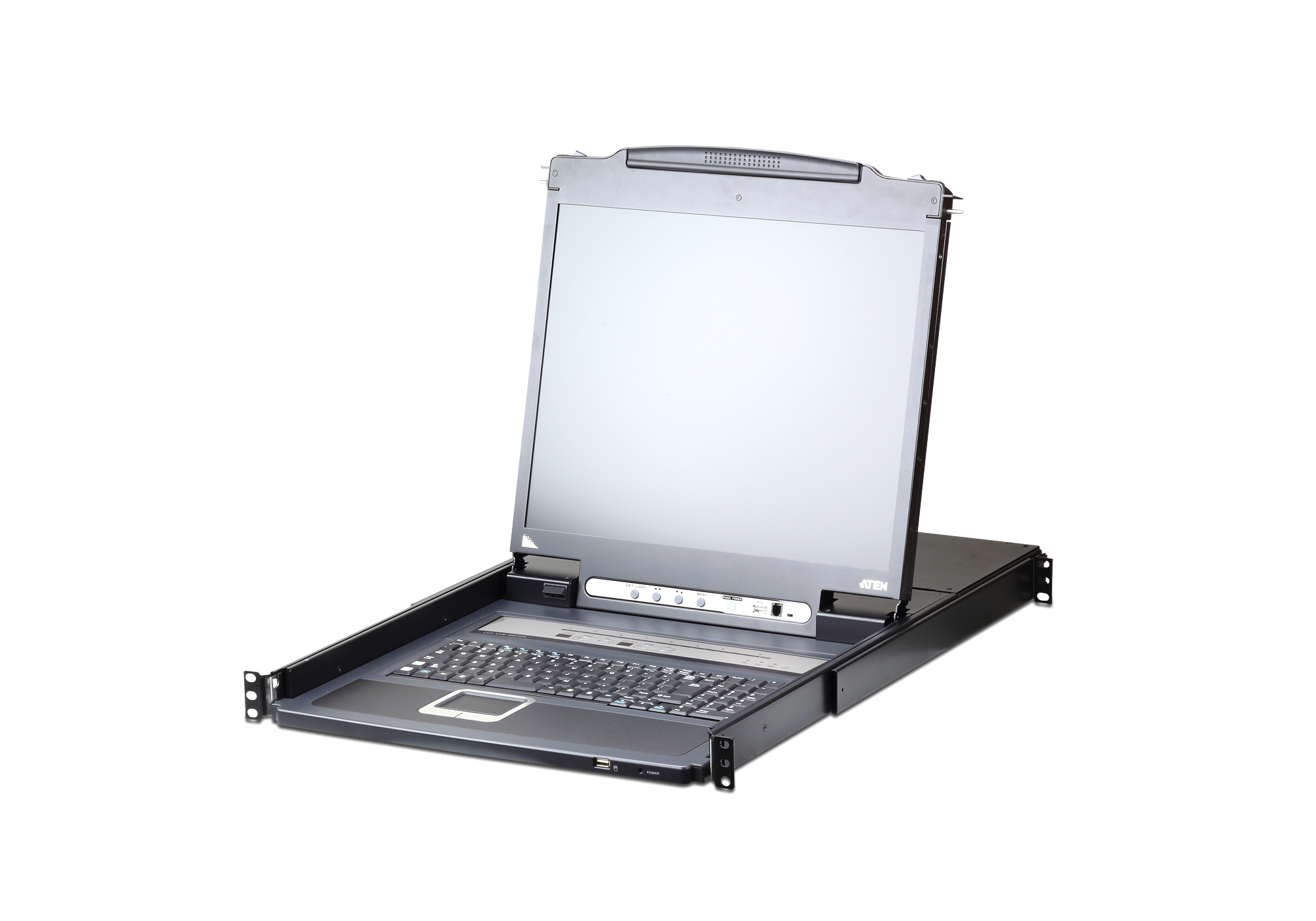 Image of ATEN CL5708IM-ATA-EE KVM switch Rack mounting Black